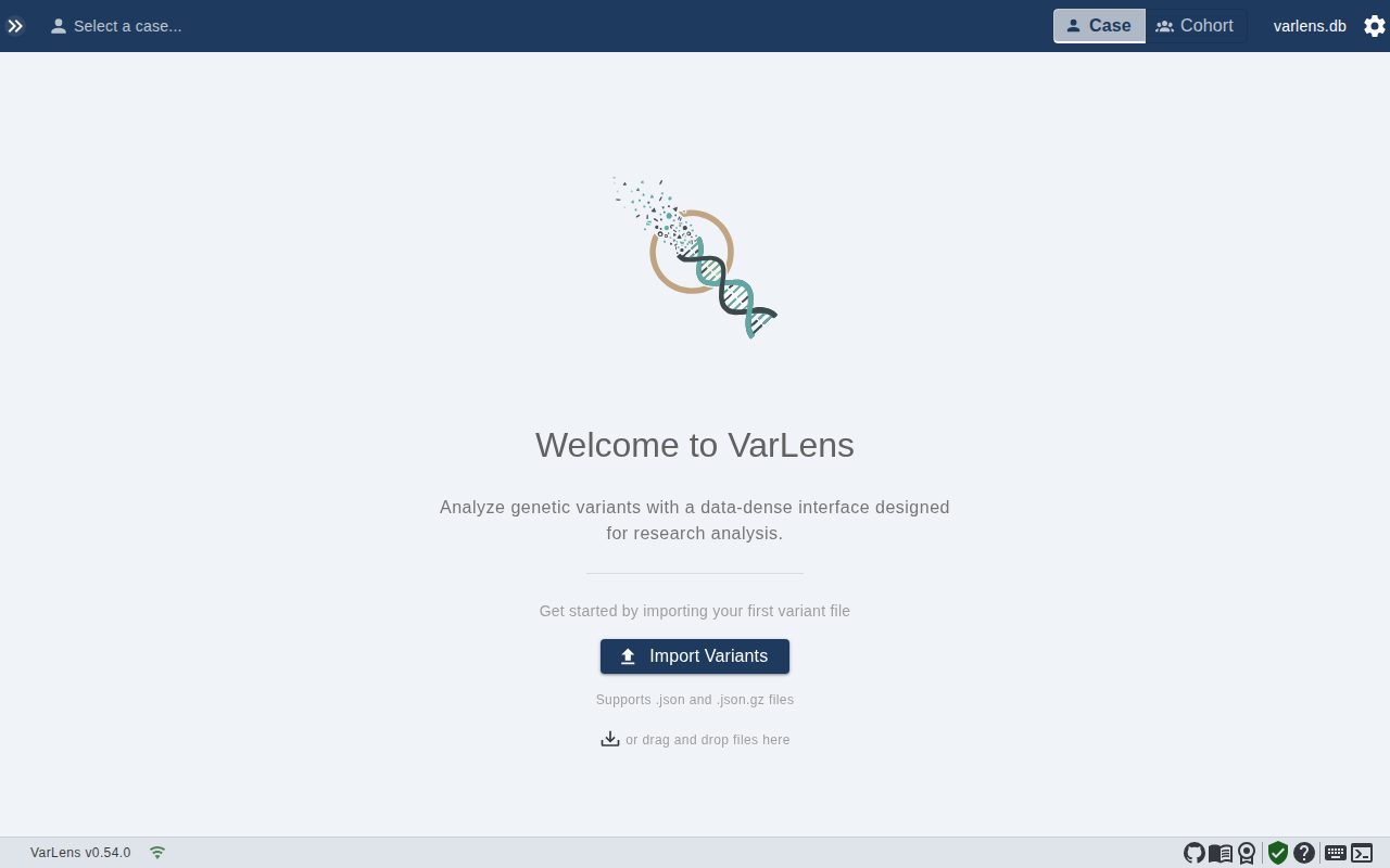 Import menu showing import options